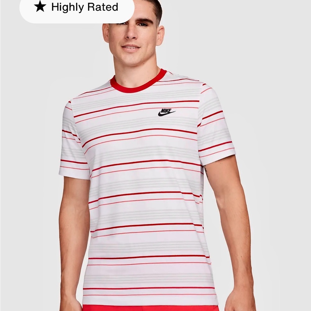 NWT Nike Sportswear Striped Tee Shirt - Men’s Large
